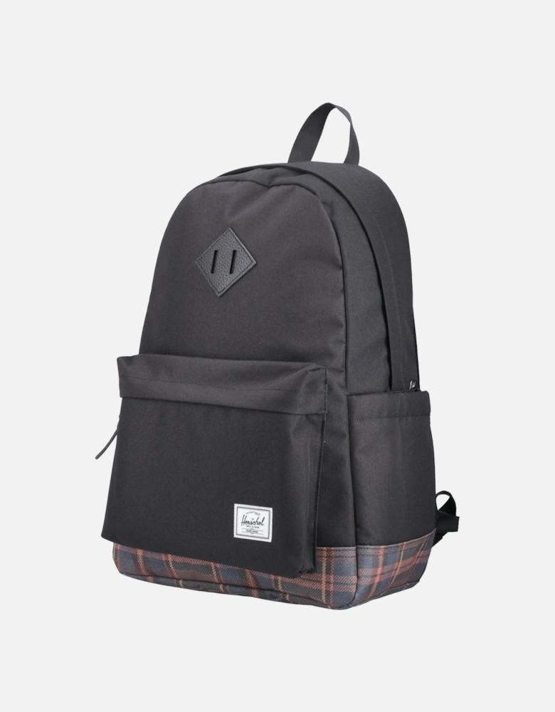 Herschel Heritage Polyester Unisex Adults Black Backpack - Medium