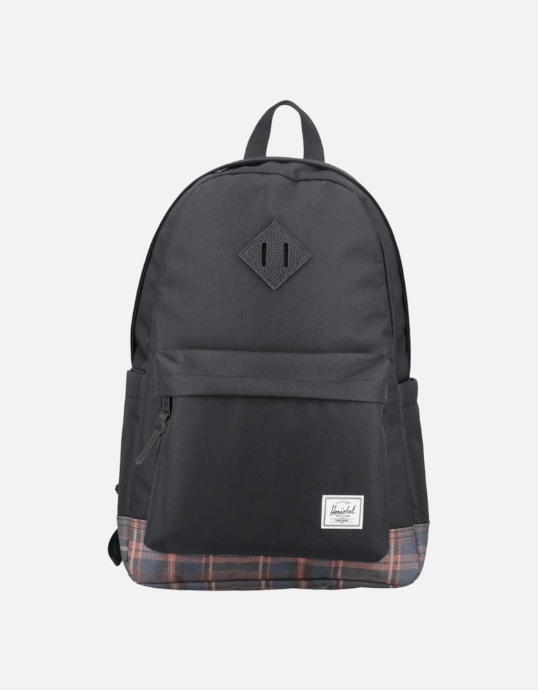 Herschel Heritage Polyester Unisex Adults Black Backpack - Medium