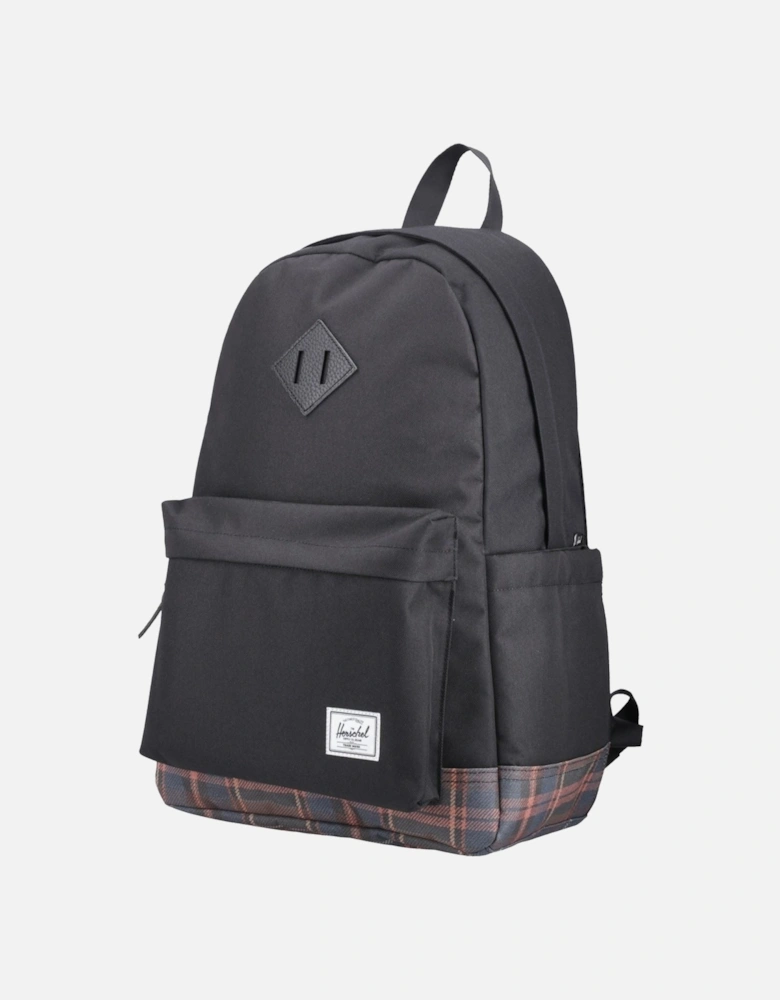 Herschel Heritage Polyester Unisex Adults Black Backpack - Medium