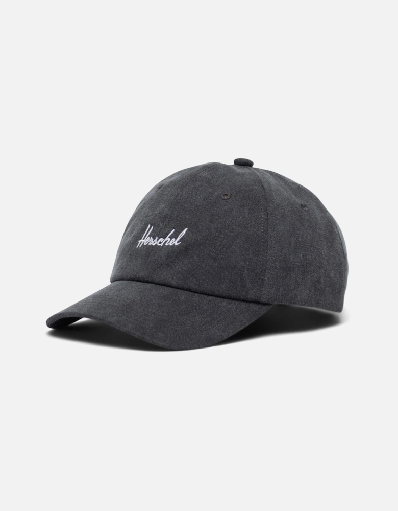 Sylas Stonewash Cotton Unisex Adults's Black Baseball Caps