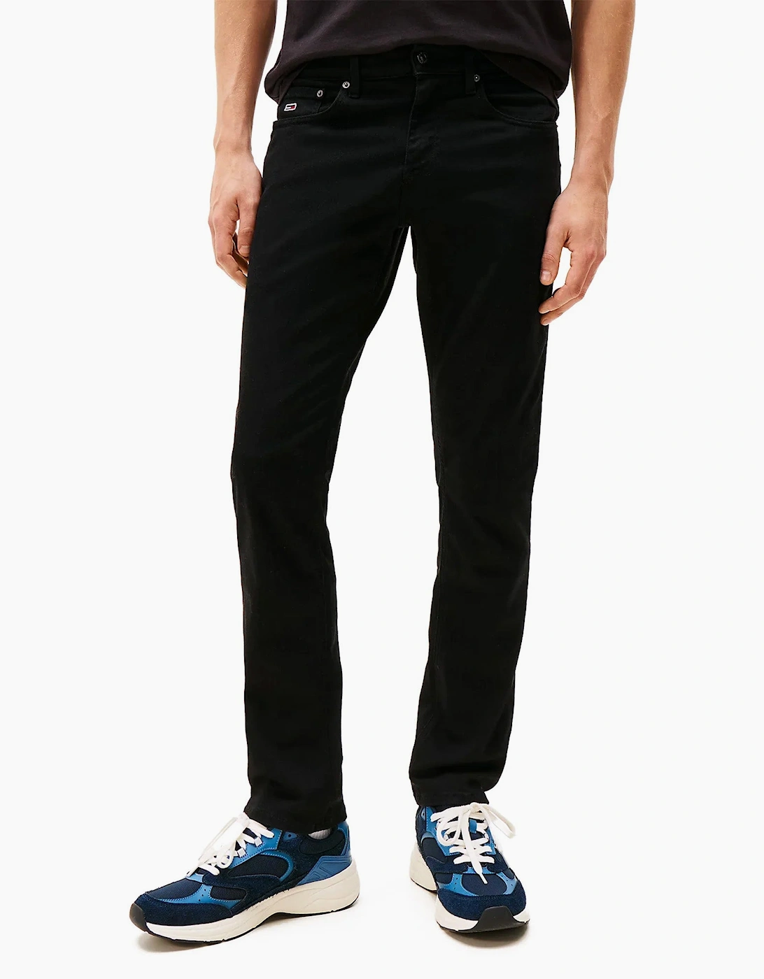 Tommy Jeans Men's Black Scanton Slim Jeans - 34W X 30L - Image 5