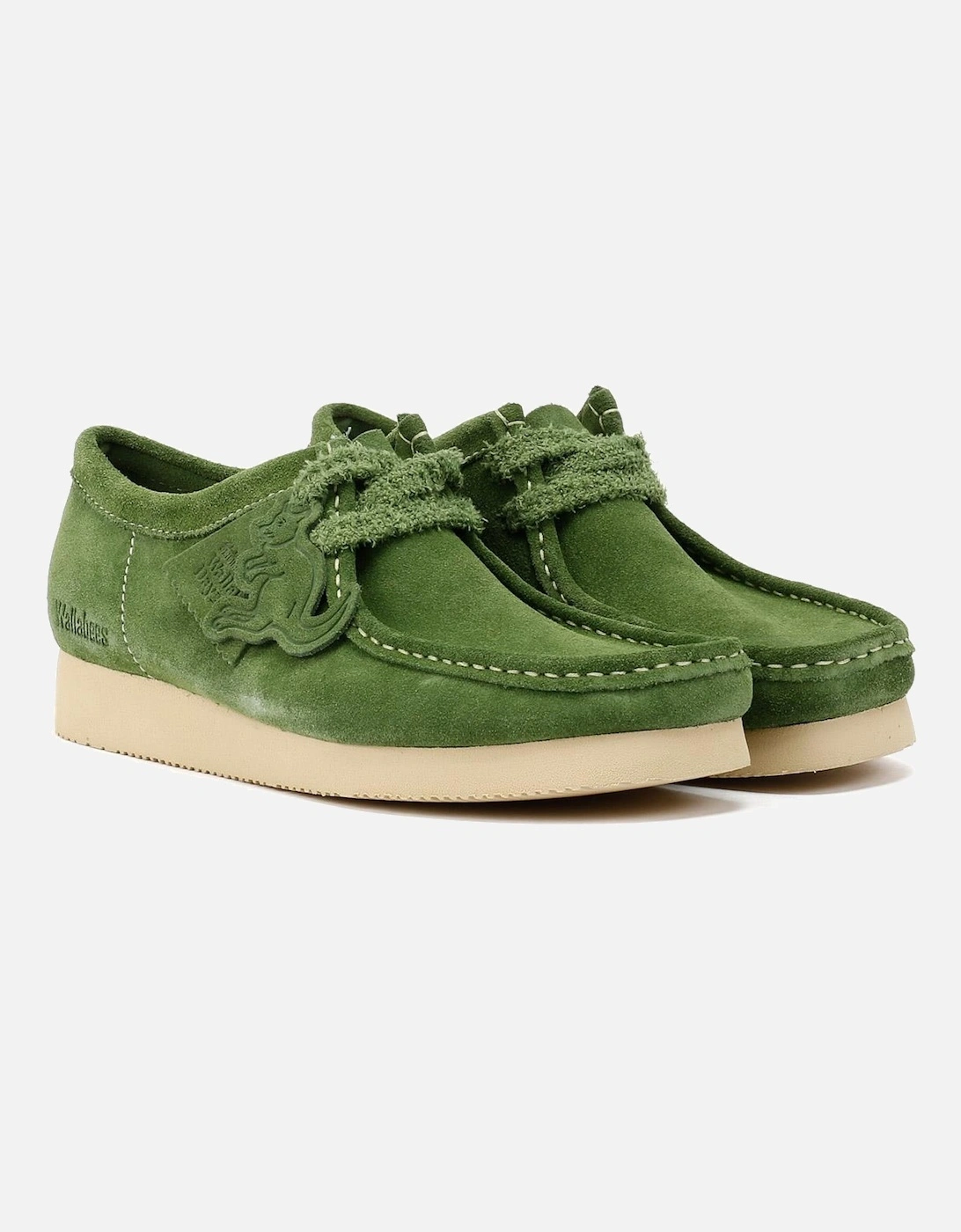 Originals Wallabee Day Suede Men's Green Shoes, 9 of 8