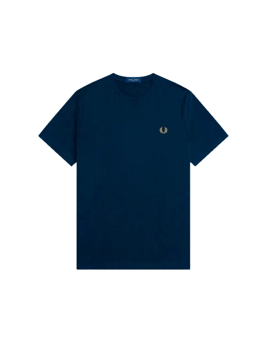 Laurel Wreath Design Midnight Blue T-Shirt, 3 of 2