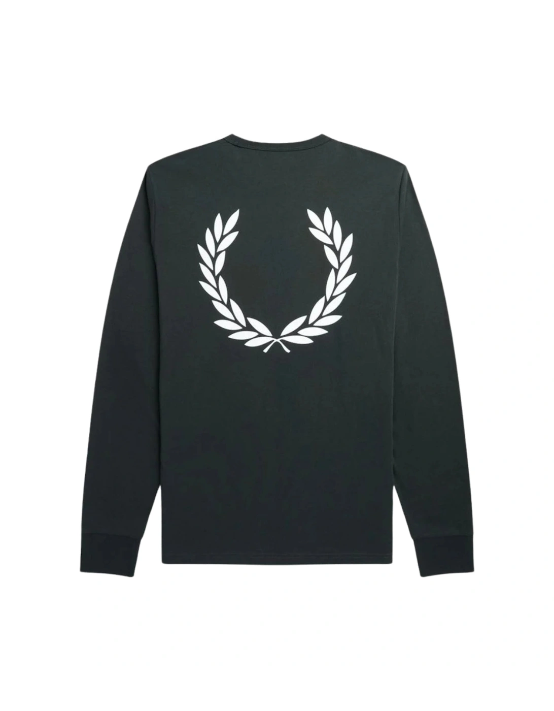 Laurel Wreath Gunmetal Grey Long Sleeve T-Shirt