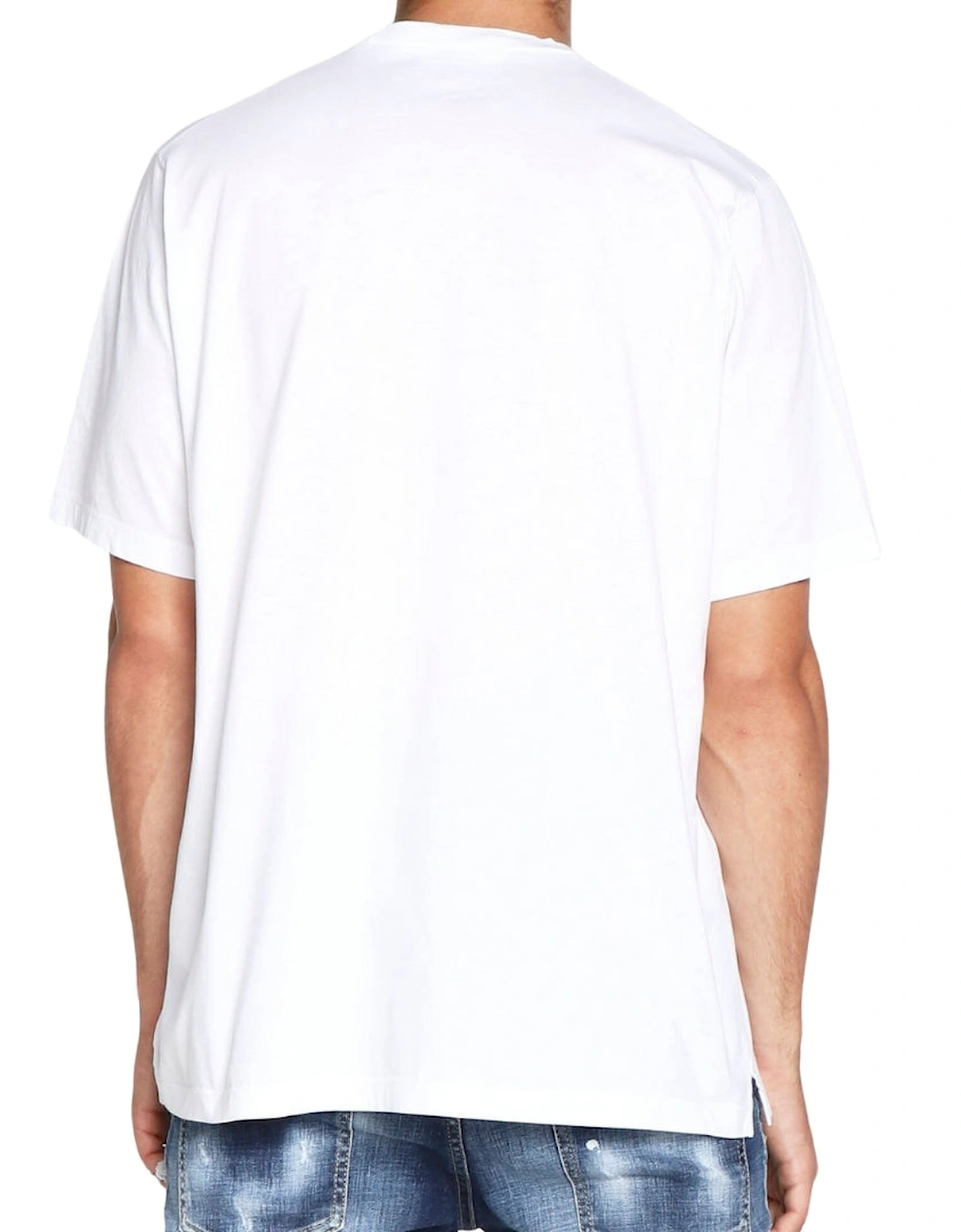 Maple Leaf On Front White T-Shirt