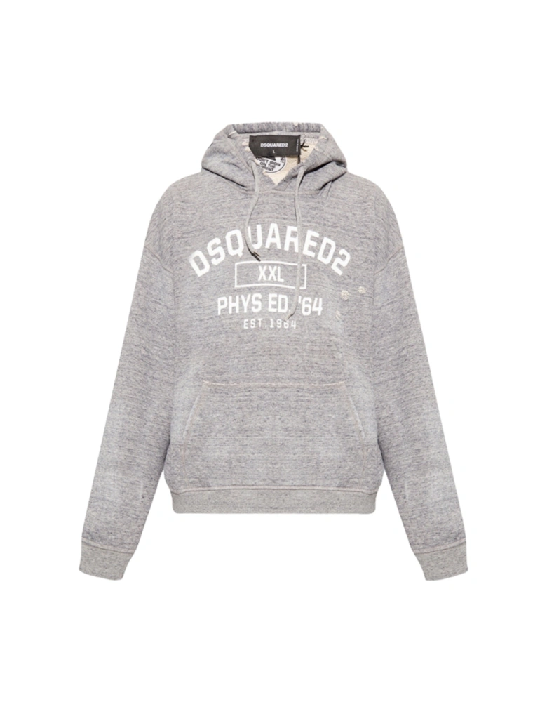 Phys Ed Design Grey Marl Hoodie