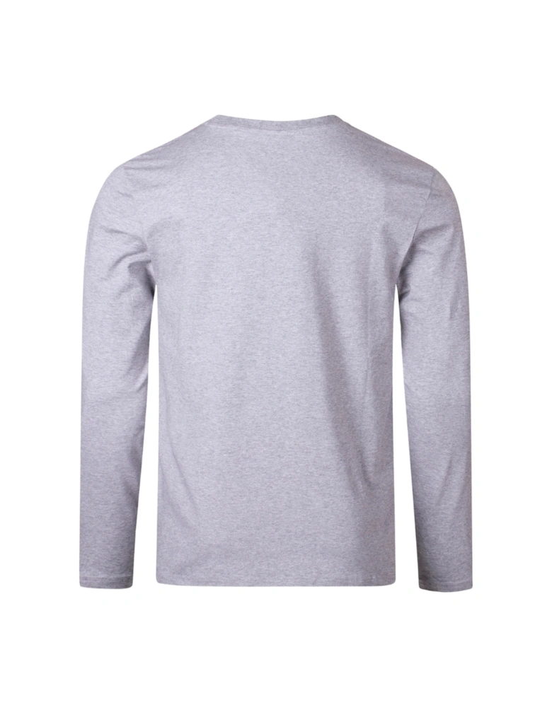 Taped Shoulders Grey T-Shirt