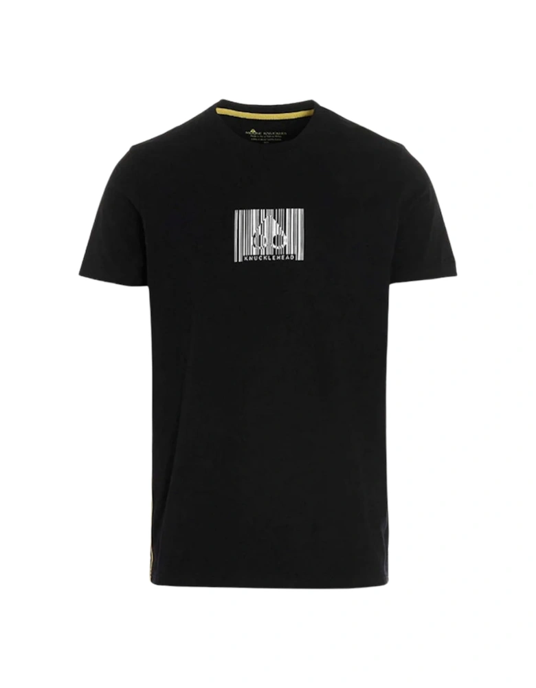 Barcode Design Black T-Shirt
