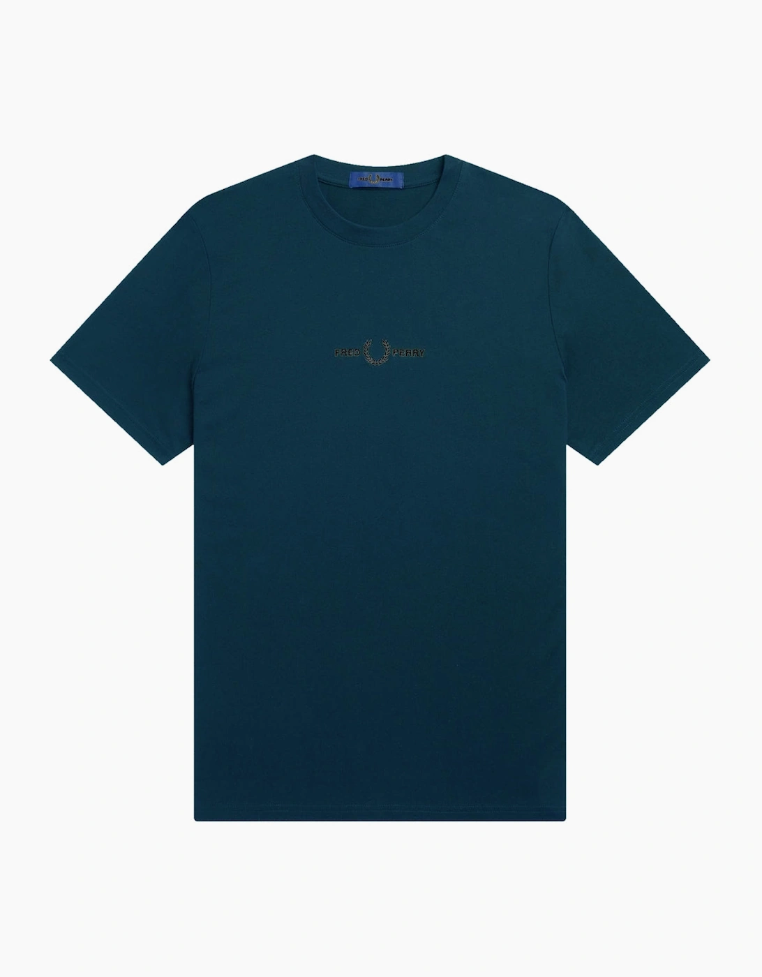 Fred Perry Embroidered Ash Blue T-Shirt Kids - Navy - Size: 06-JUL