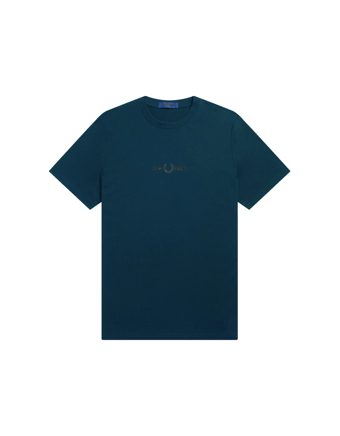 Embroidered Ash Blue T-Shirt Kids, 2 of 1