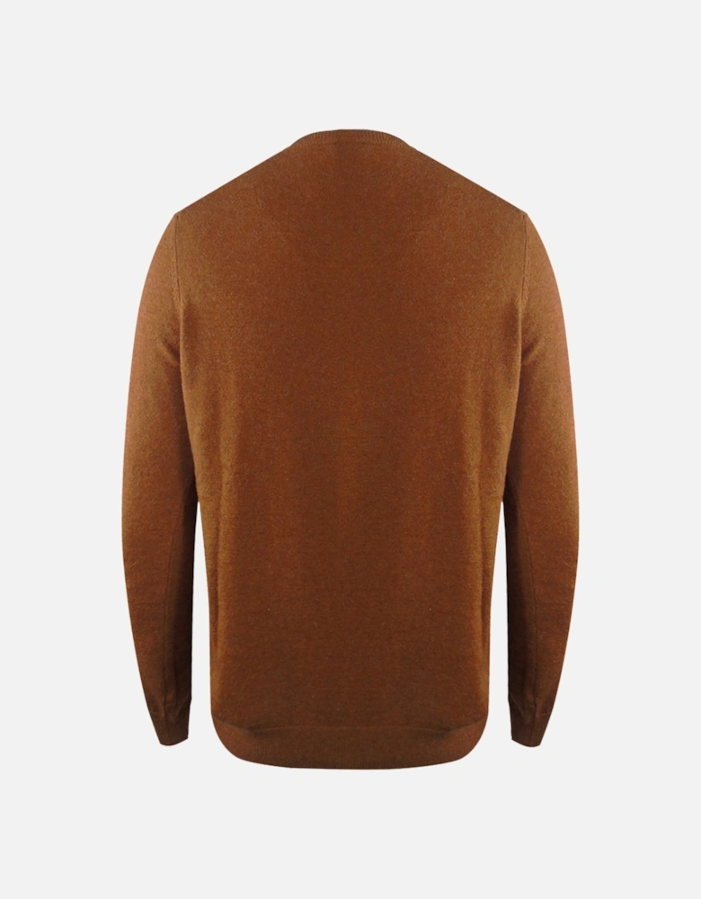 Tartan A Logo Brown Jumper