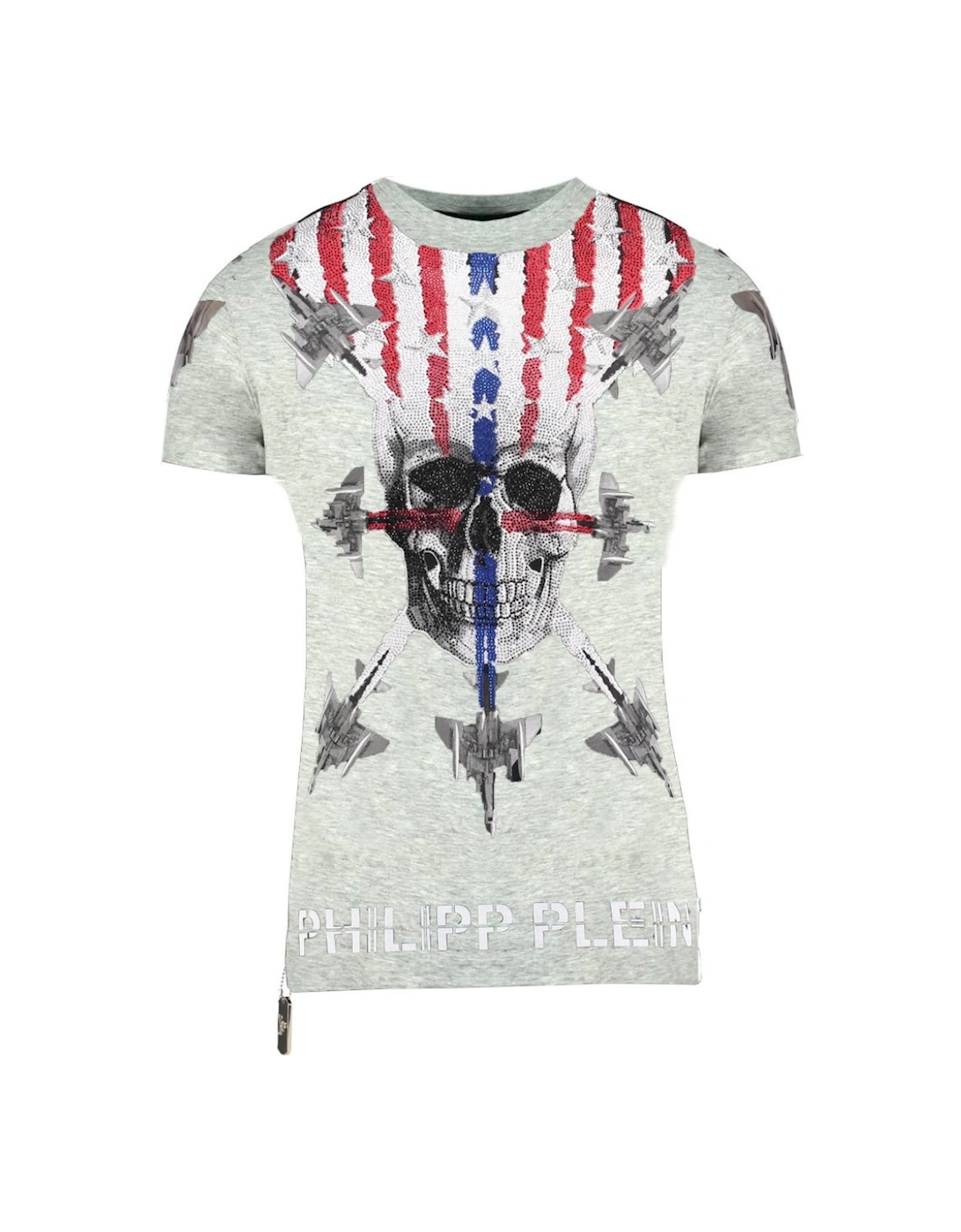 Airplane Design Grey T-Shirt, 2 of 1