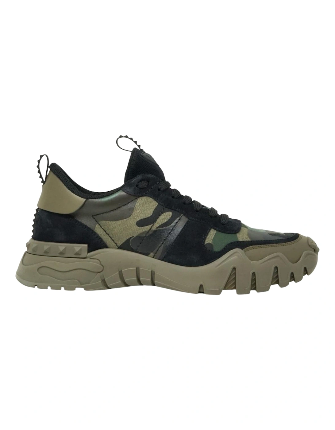Men's Valentino Camo Green Shoes Mens - Tan - Size: 9