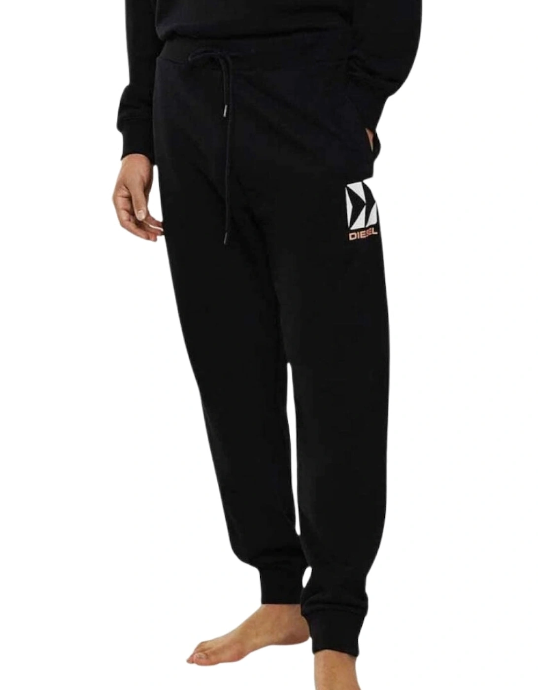 Men's Diesel Plain black Sweatpants - Size: 33/32/32