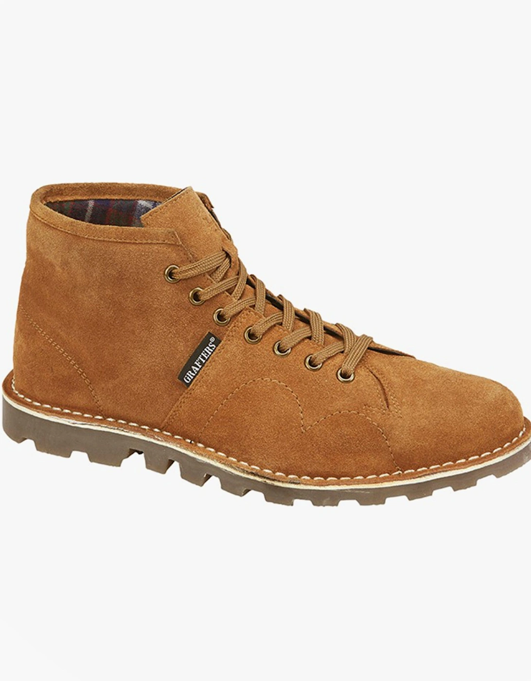 B430TS Unisex Monkey Boots Tan, 2 of 1