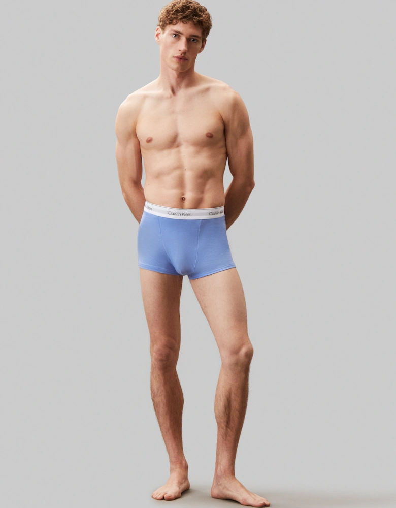 ICON COTTON STRETCH 3 Pack Mens Dart Trunks Multicoloured