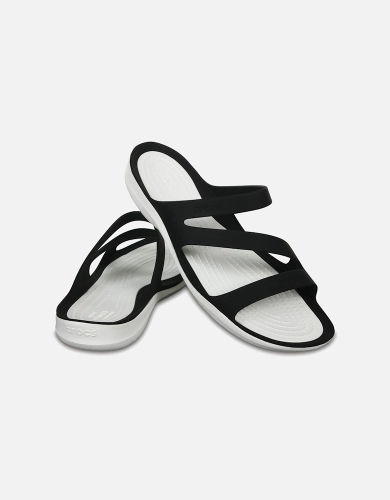 203998-066 SWIFTWATER SANDAL Womens Sandals Black/White