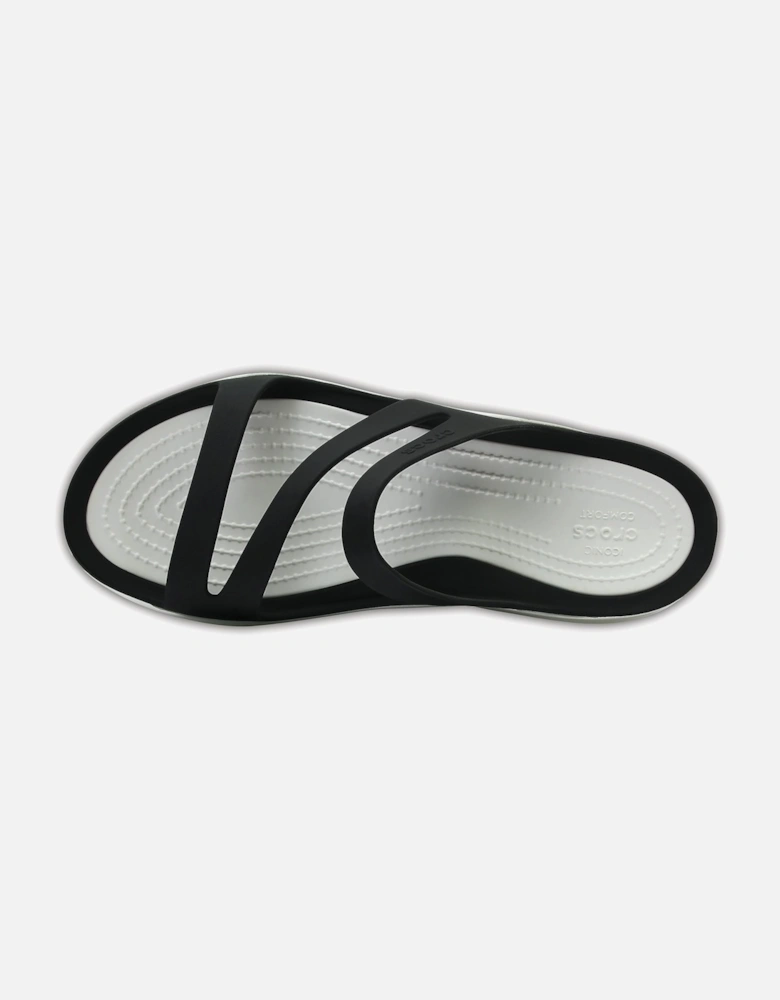 203998-066 SWIFTWATER SANDAL Womens Sandals Black/White