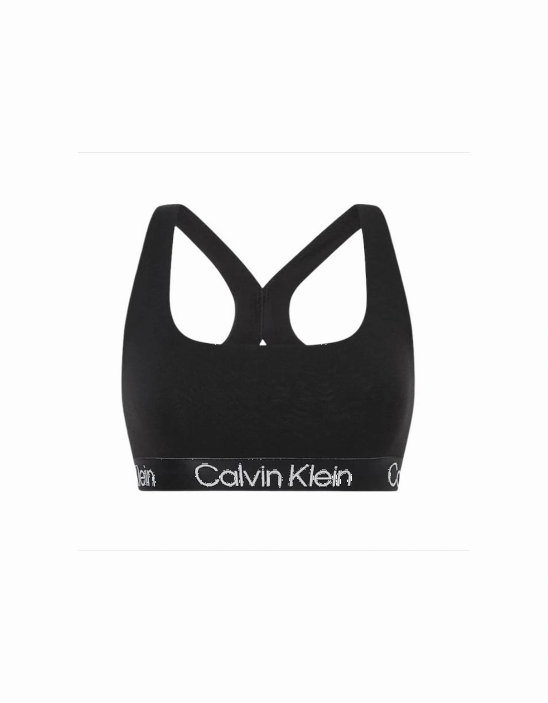 Women's Black Modern Structure Bralette, 5 of 4