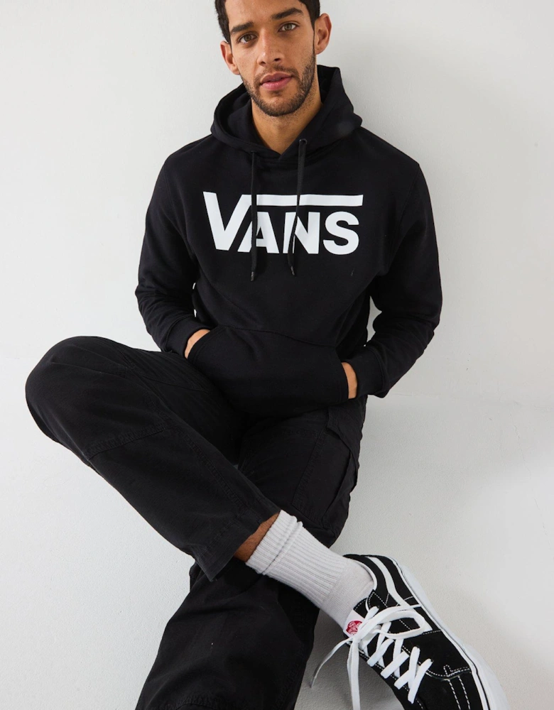 Men's Classic Pullover Hoodie - Black