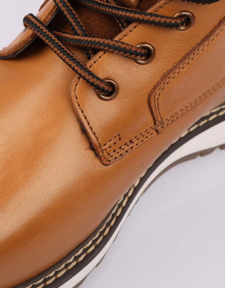 Contor Flat Ankle Boots