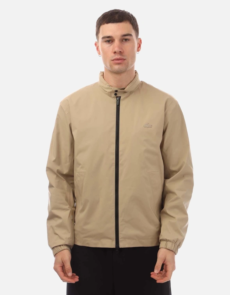 Water-Resistant Short Zip Jacket