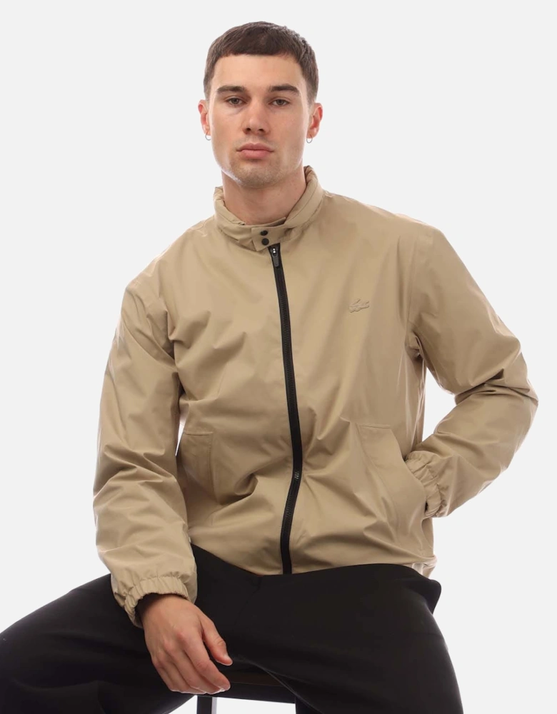 Water-Resistant Short Zip Jacket