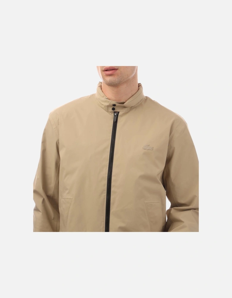 Water-Resistant Short Zip Jacket