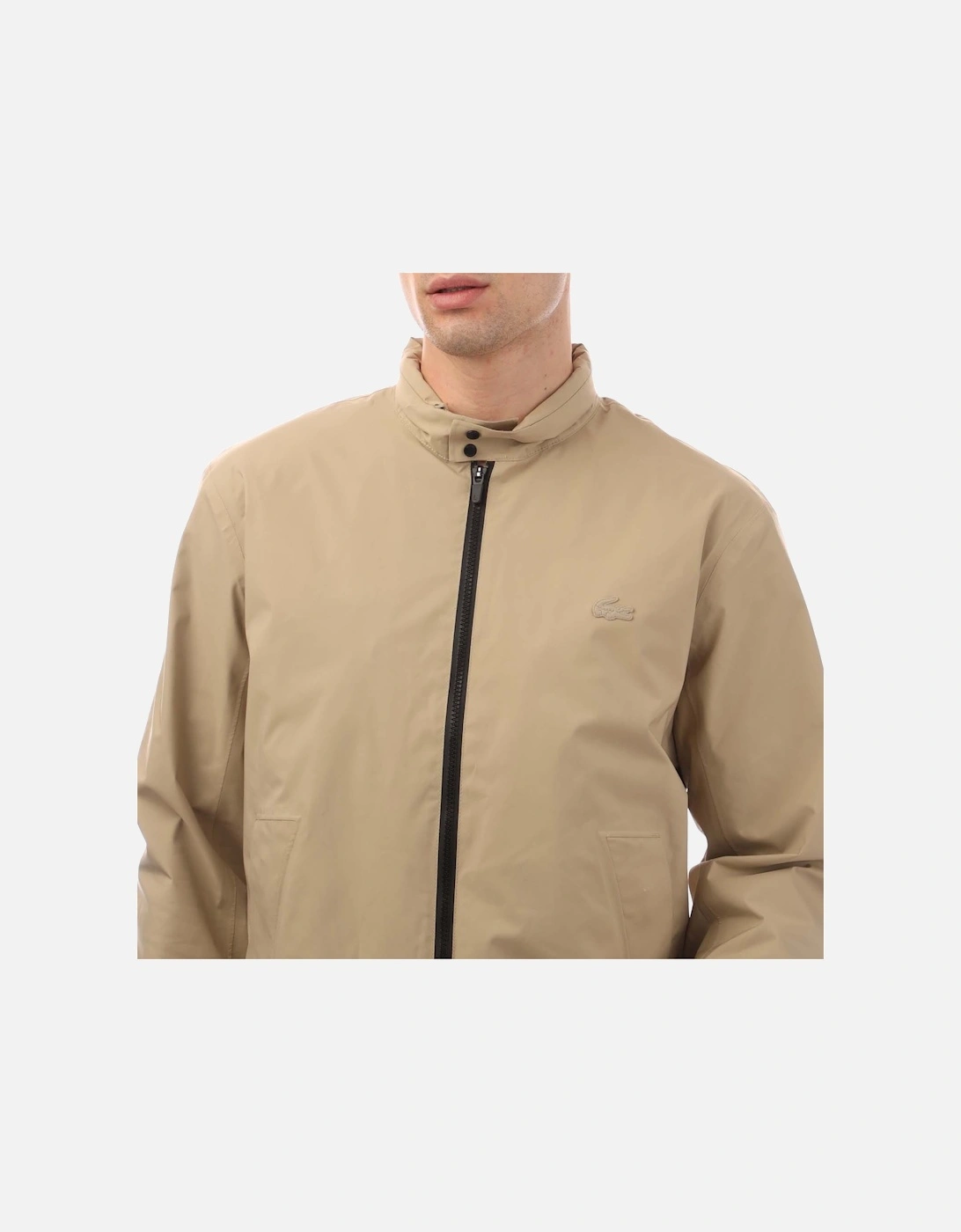 Water-Resistant Short Zip Jacket