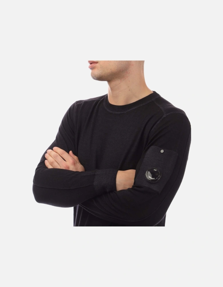 Merino Wool Crewneck Sweatshirt