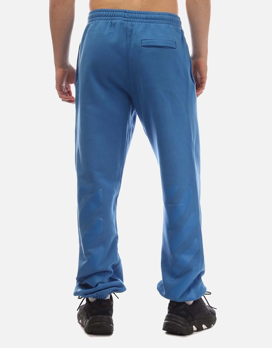 Diagonal Tab Slim Sweatpants