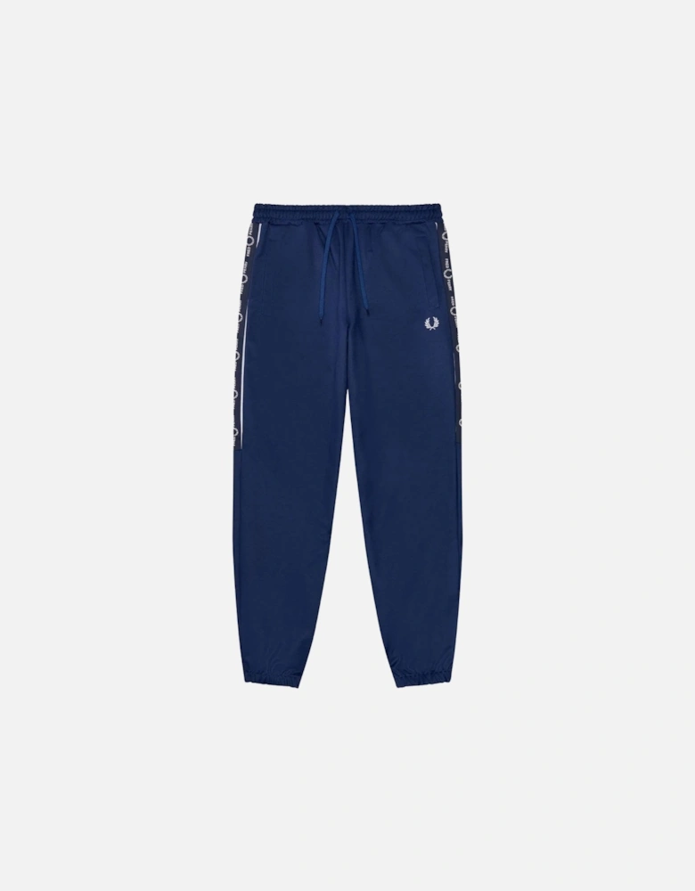 Taped Panel French Navy Blue Sweatpants