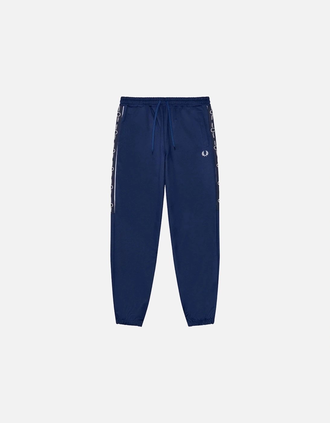 Taped Panel French Navy Blue Sweatpants, 3 of 2