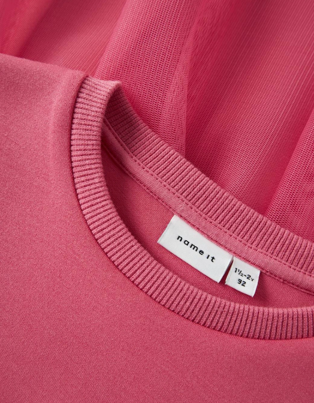 Mini Girl's Kersti Sweat Dress Rapture Rose