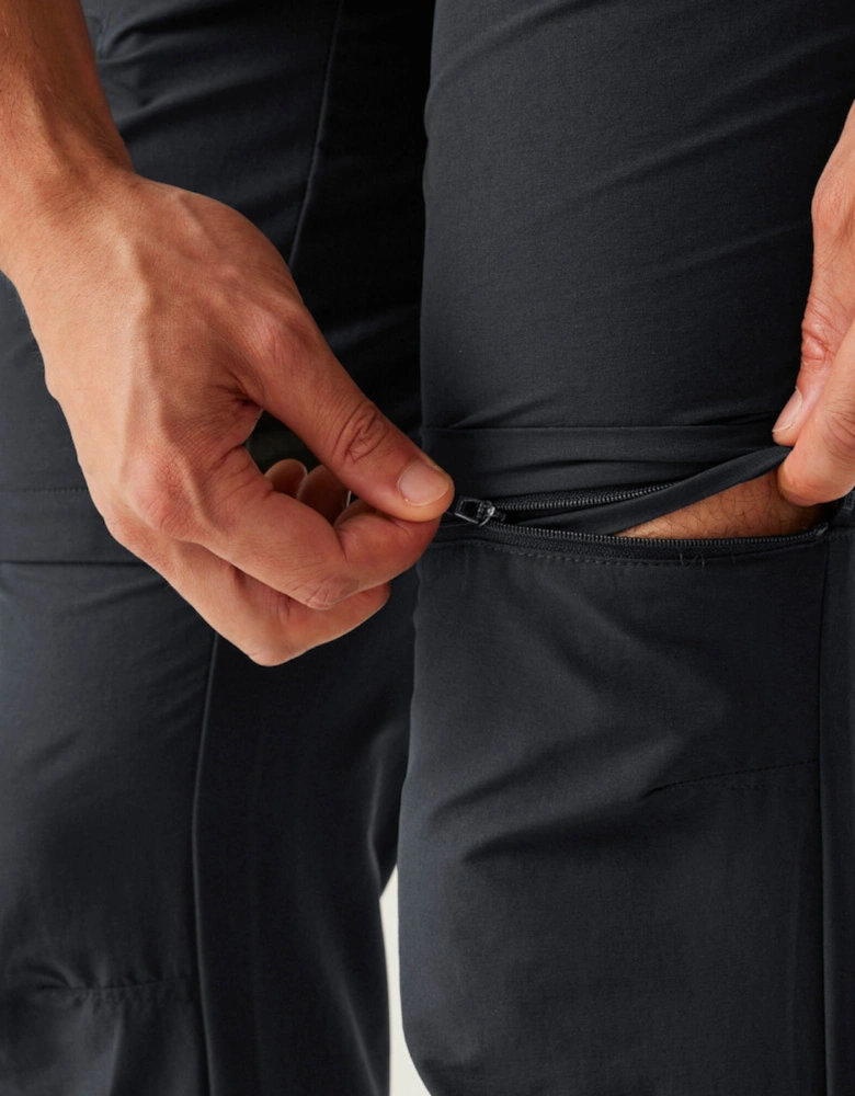 Mens Highton II Active Stretch Zip Off Trousers