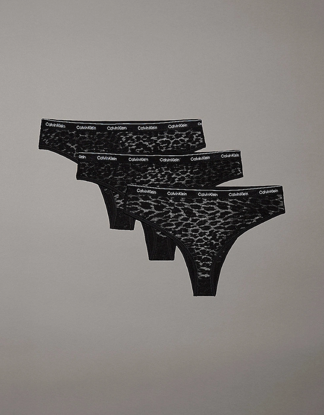 BRAZILIAN LACE 3 Pack Womens Briefs Black, 6 of 5