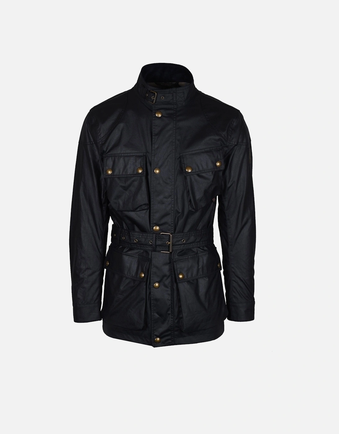 Belstaff Men's Navy Trialmaster Waxed Jacket Dark - : 42 Uk 42/Xl