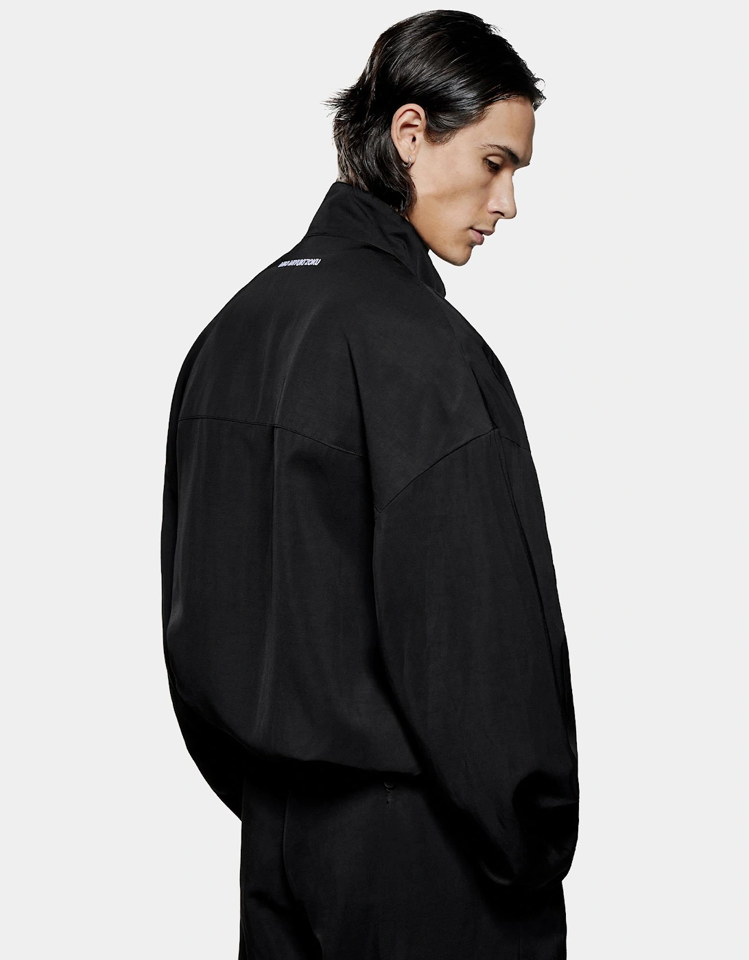 Viscose Linen Track Jacket