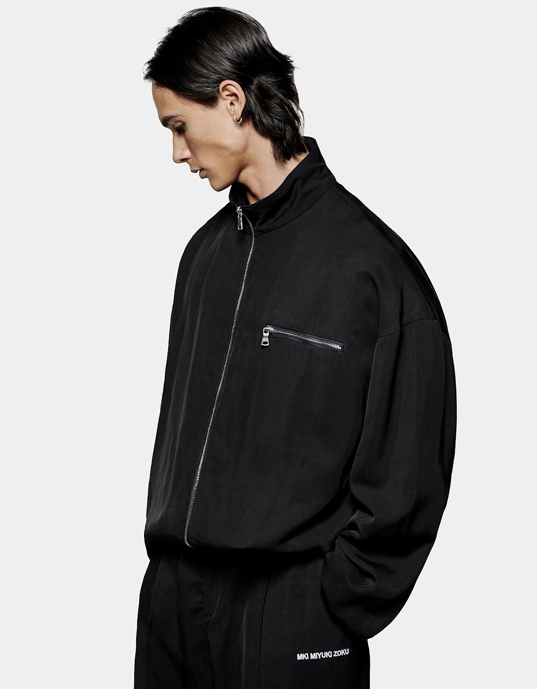 Viscose Linen Track Jacket, 6 of 5
