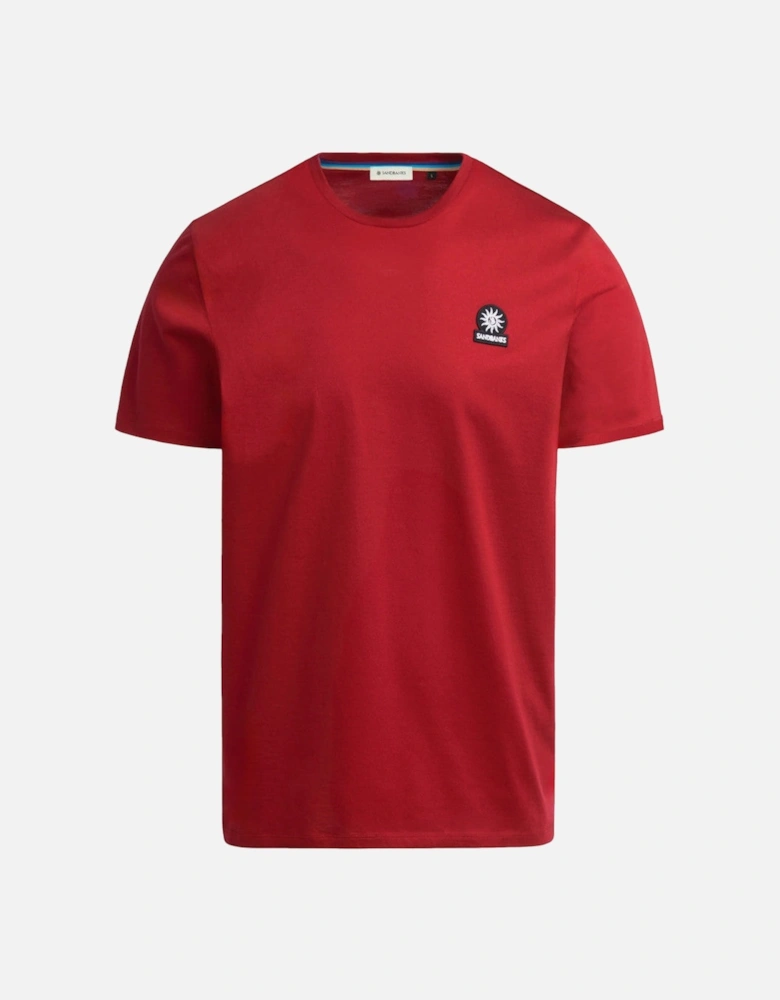 Badge Logo T-Shirt S1-25 Red