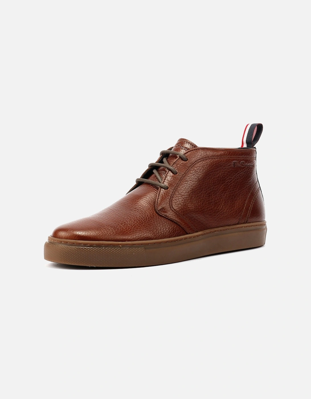 Parka Leather Men's Brown Boots