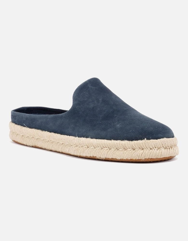 Santiago Suede Men's Navy Mules