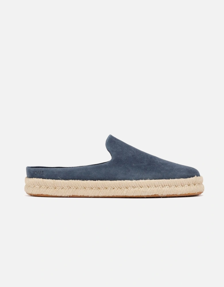 Santiago Suede Men's Navy Mules