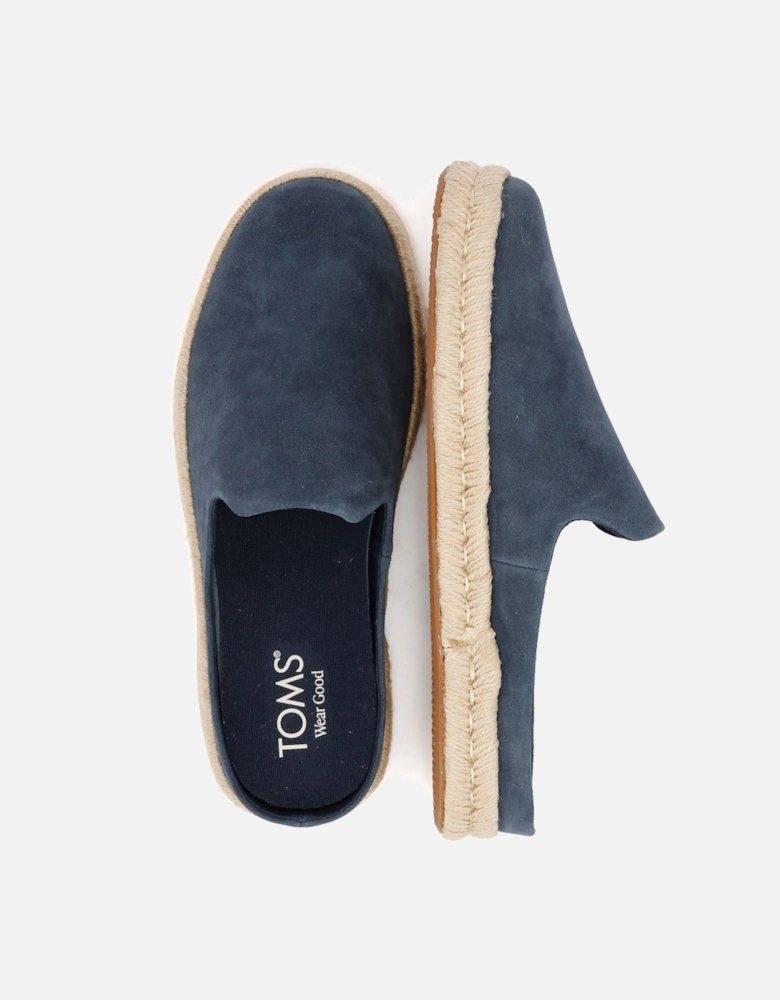 Santiago Suede Men's Navy Mules