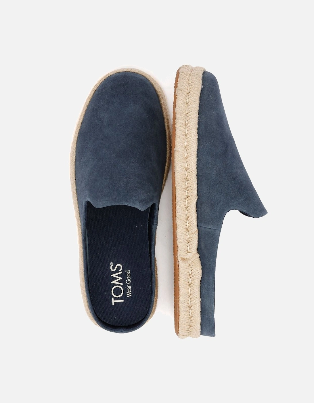 Santiago Suede Men's Navy Mules