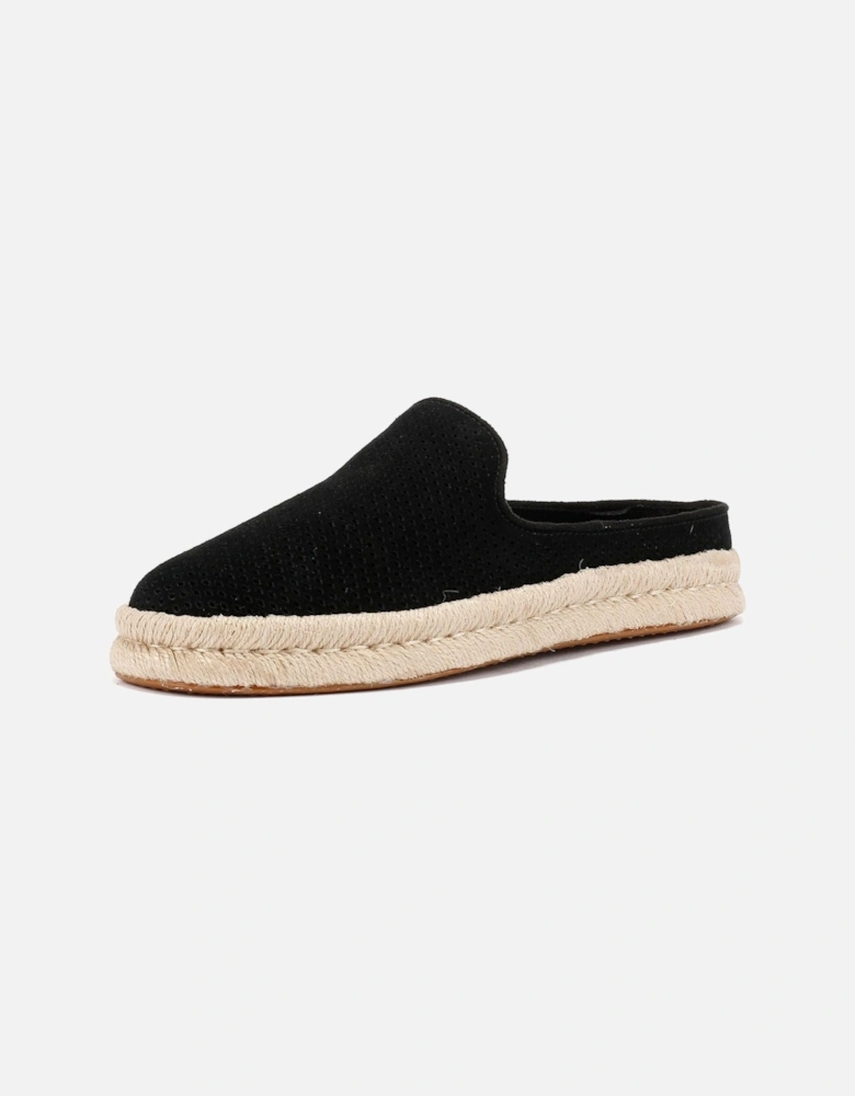 Santiago Suede Men's Black Mules