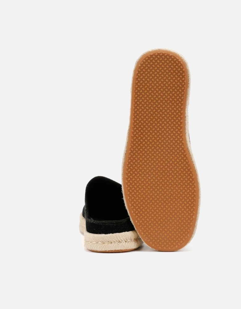 Santiago Suede Men's Black Mules