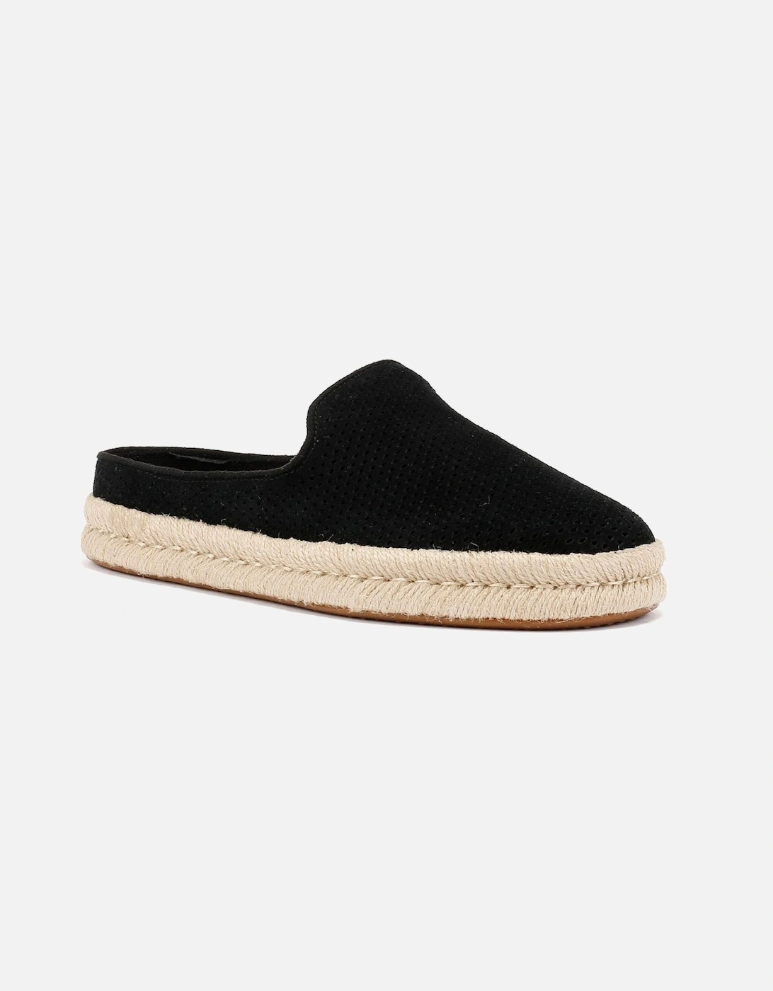 Santiago Suede Men's Black Mules