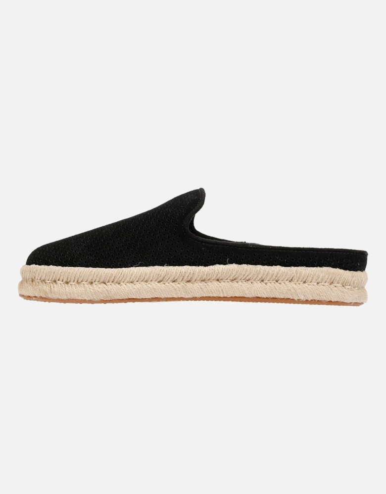 Santiago Suede Men's Black Mules