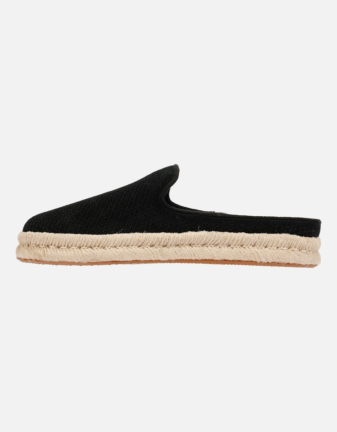Santiago Suede Men's Black Mules